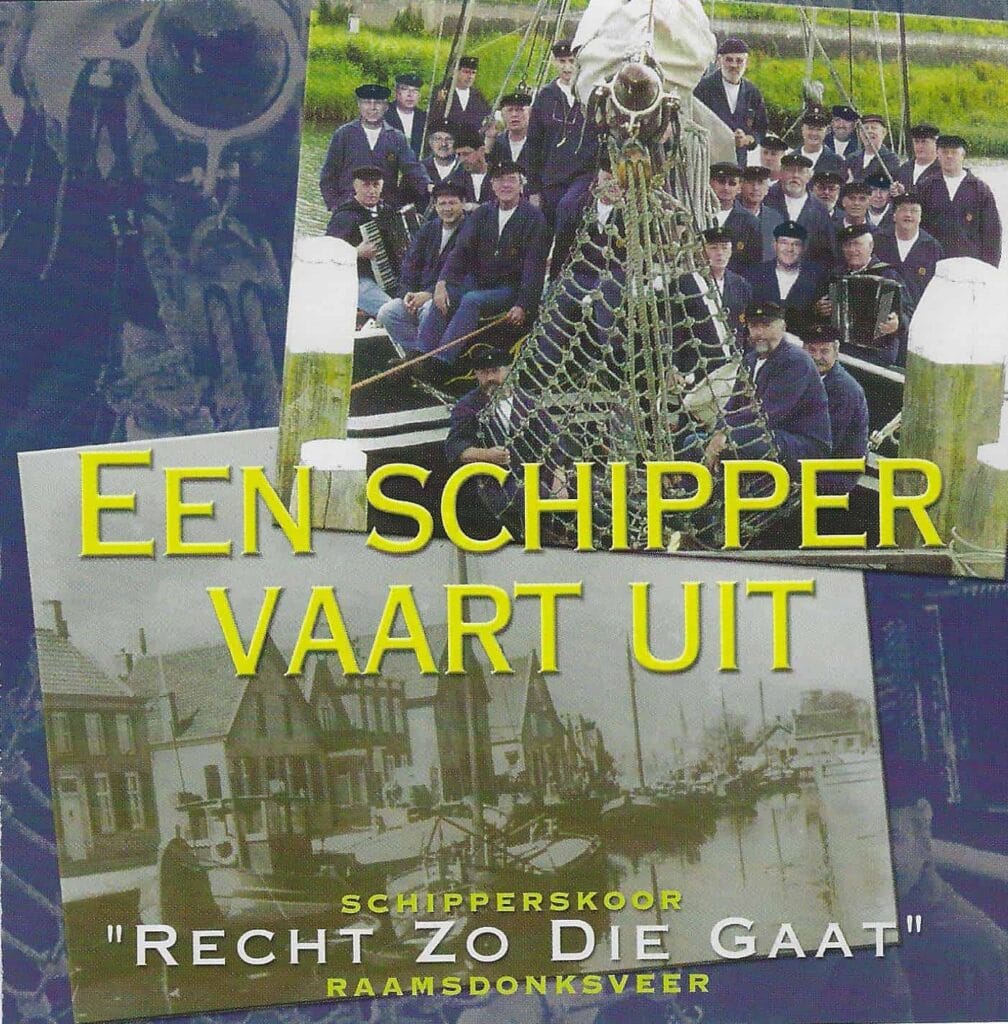 Een schipper vaart uit
